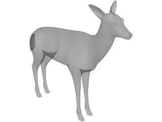 Deer 3D Model preview