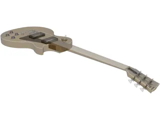 Gibson Les Paul Electric Guitar 3D Model preview