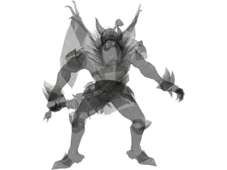 Death Knight 3D Model preview