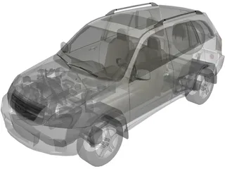 Chery Tiggo (2009) 3D Model preview