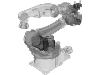 Panasonic Welding Robot TM 1800 3D Model preview