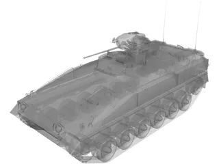 IFV Marder-1A3 3D Model preview