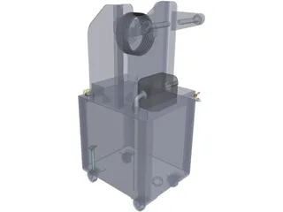 Refill Lubricant 3D Model preview