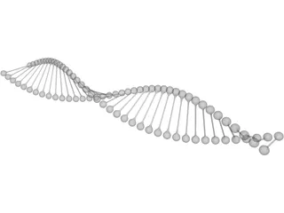 DNA 3D Model preview