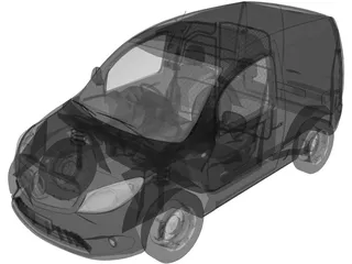 Mercedes-Benz Citan Compact 109CDI 3D Model preview