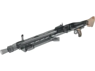 MG 42 3D Model preview