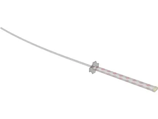 Katana 3D Model preview