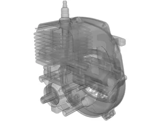 Zenoah G270 3D Model preview