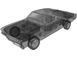 Chevrolet Chevelle SS (1967) 3D Model preview