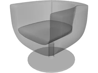 Armchair 3D Model preview