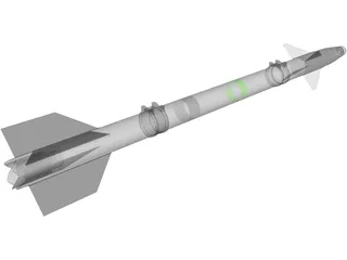 AIM-9 3D Model preview
