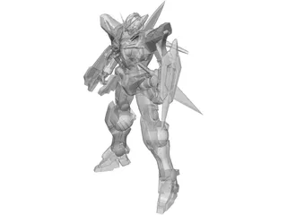 Gundam EXIA 3D Model preview