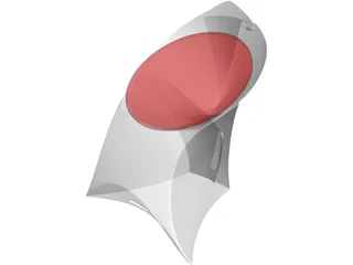 Flux Chair 3D Model preview
