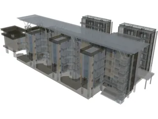 Building Office 3D Model preview