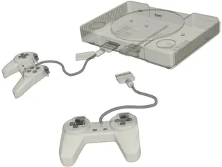 Sony Playstation 1 3D Model preview
