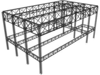 Scaffold 3D Model preview