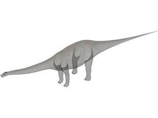 Apatosaurus 3D Model preview