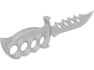 Knife 3D Model preview