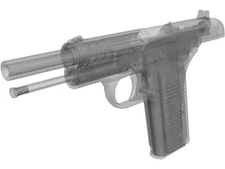 Zastava M57 3D Model preview