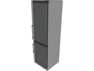 Liebherr Refrigerator 3D Model preview