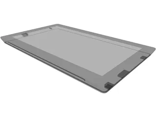 Microsoft Surface 3D Model preview