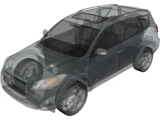 Toyota RAV4 Limited (2012) 3D Model preview