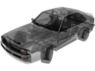 Audi Sport Quattro [B2] (1983) 3D Model preview