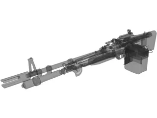 M60 3D Model preview