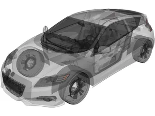 Honda CR-Z 3D Model preview