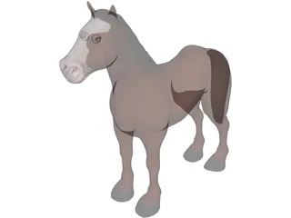 Horse 3D Model preview