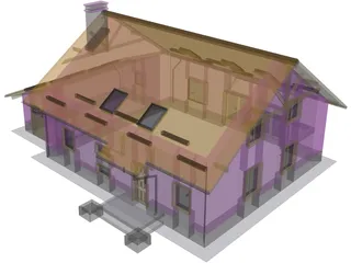 House 3D Model preview