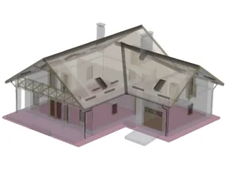 House 3D Model preview