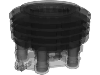 Brake Assembly Boeing 3D Model preview
