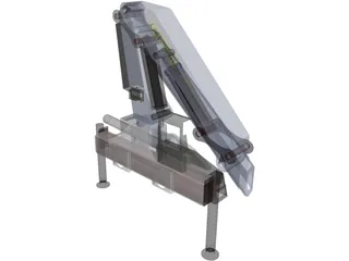 Palfinger Crane PK33002 3D Model preview