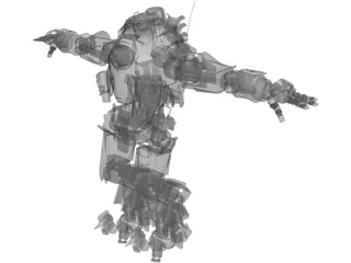 Atlas Titan 3D Model preview