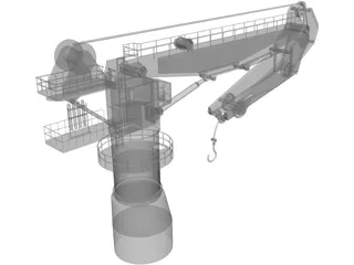 Crane 3D Model preview