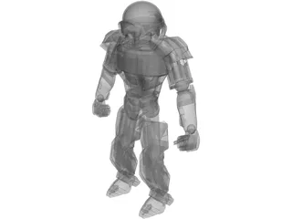Robot 3D Model preview