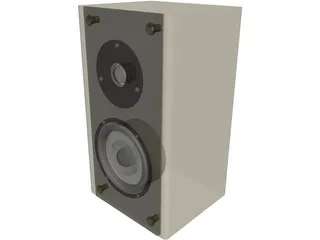 Speaker 3D Model preview