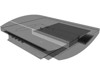 Sony Playstation 3 3D Model preview