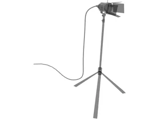 Light Set Studio 3D Model preview