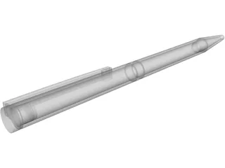 Slim Line Pen 3D Model preview