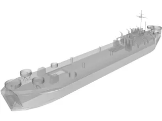 LST 511 Class 3D Model preview