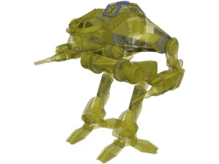 Cougar Battletech 3D Model preview