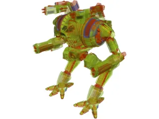 BloodAsp Battletech 3D Model preview