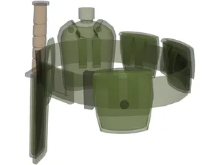 Web Gear 3D Model preview