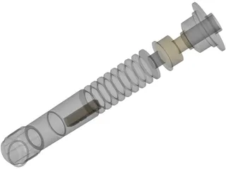 Lightsaber 3D Model preview