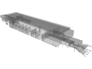 GENOA Aquarium 3D Model preview