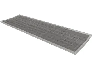 Computer Keyboard 3D Model preview