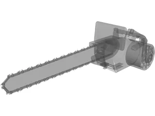 Chainsaw 3D Model preview