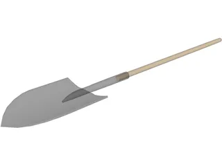 Shovel 3D Model preview